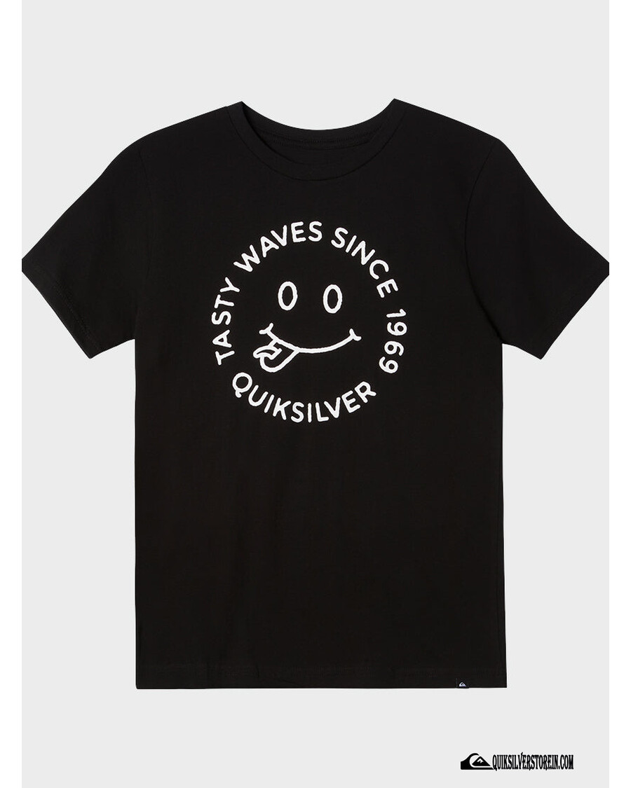 Quik Silver Boys 8-16 Tasty Waves T-Shirt - Black
