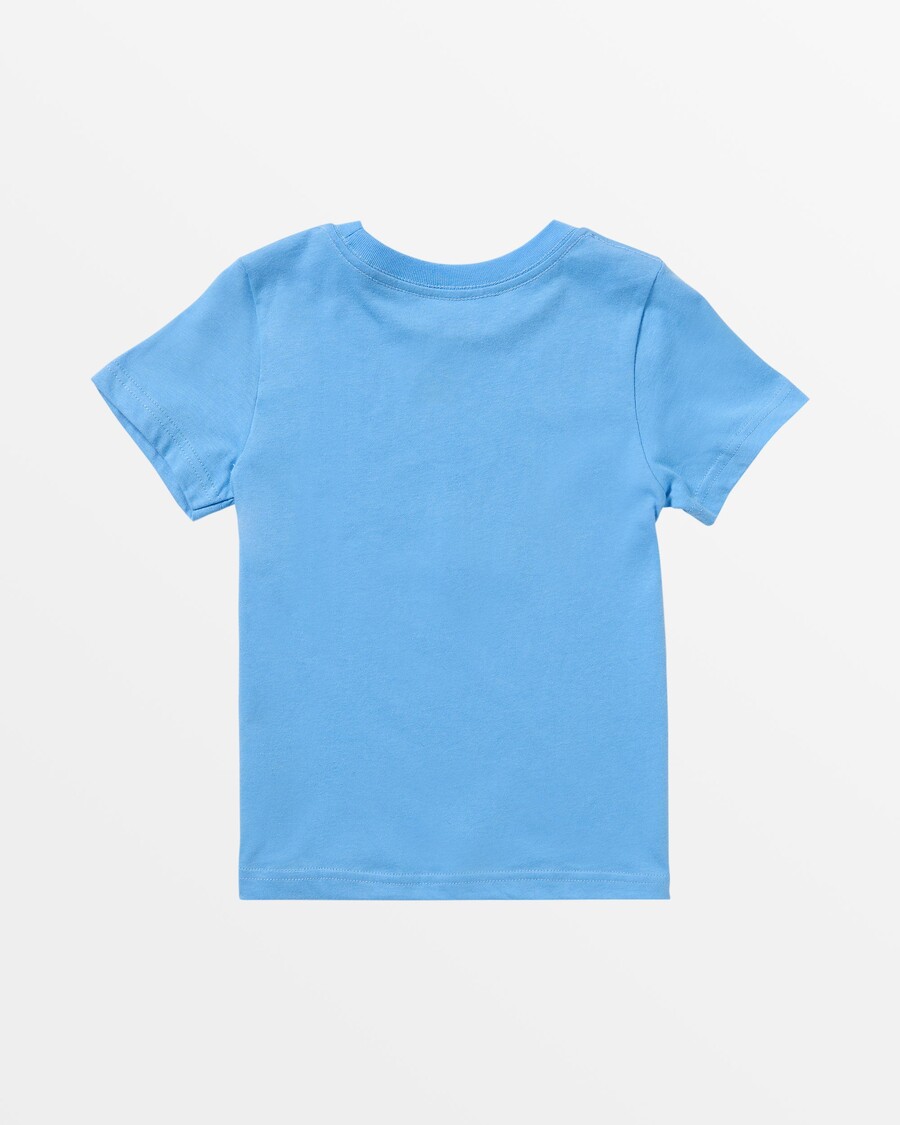 Quik Silver Boys 2-7 Big Action T-Shirt - Azure Blue