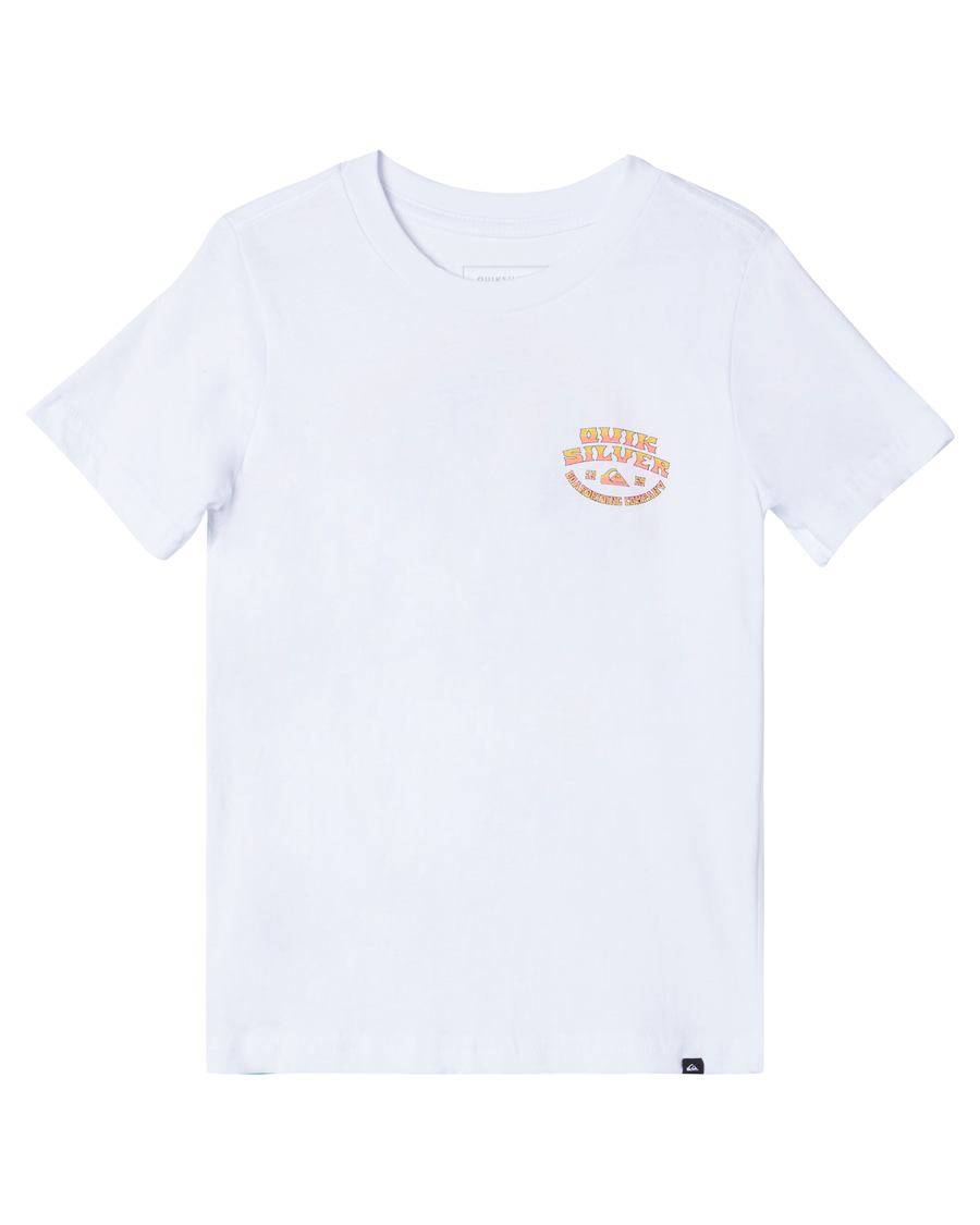 Quiksilver Boys 2-7 Backside Snap T-shirt - Vit