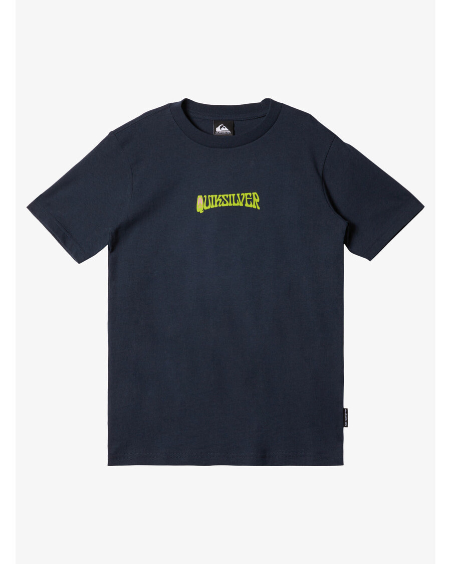 Quiksilver Boys 8-16 Island Sunrise T-paita - Tumma Laivastonsininen