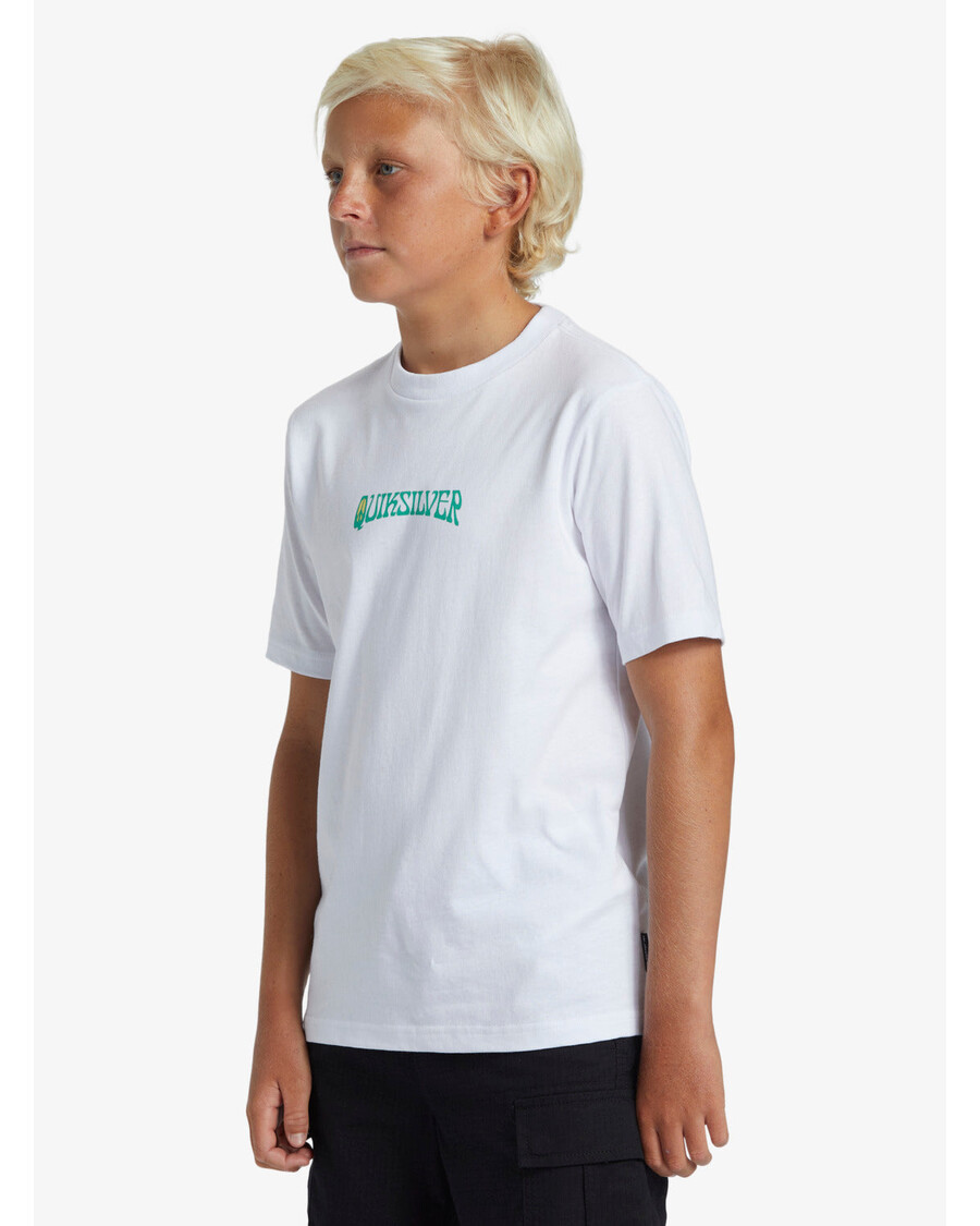Quik Silver Boys 8-16 Island Sunrise T-Shirt - White