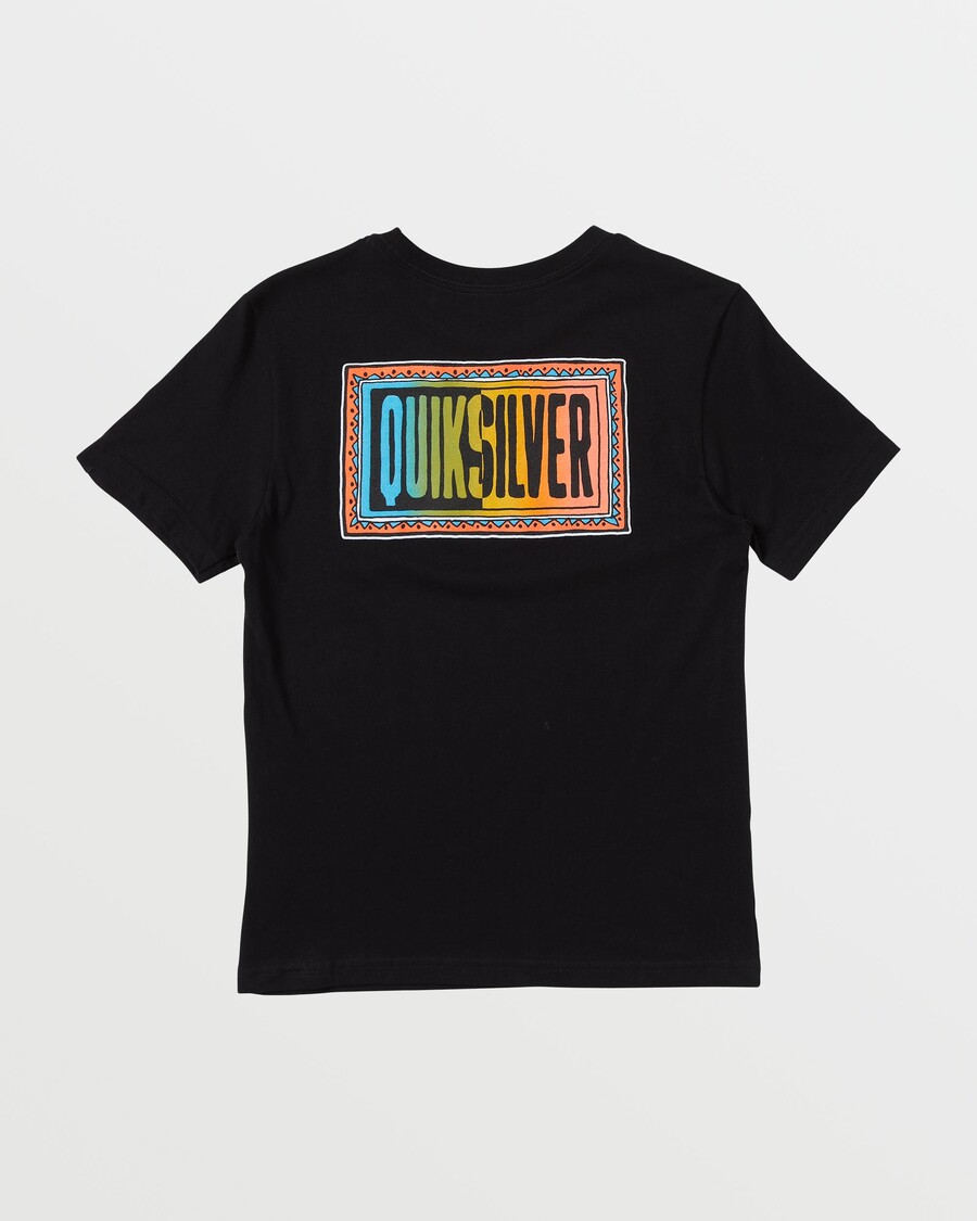 Quiksilver Fiú 8-16 Napos Tripper Póló - Fekete