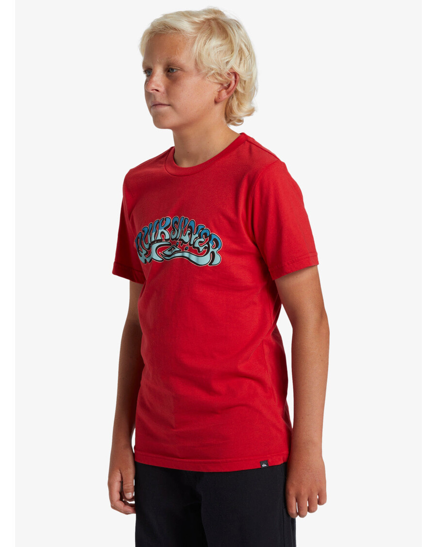 Quiksilver Boys 8-16 Bubble Arch T-paita - Salsa