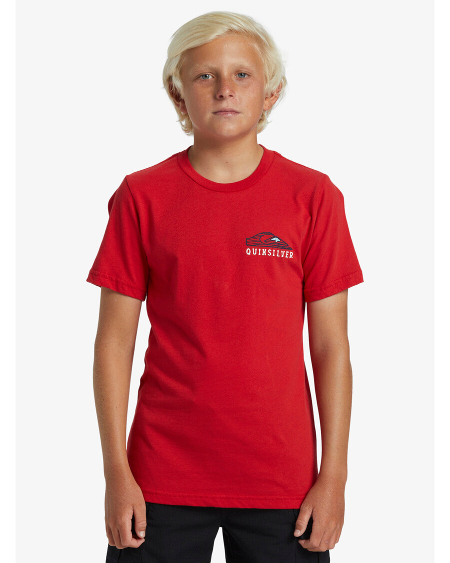Quiksilver Majica Za Dječake 8-16 šarmer Zmija - Salsa