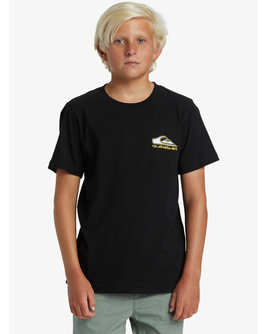 Quiksilver Majica Za Dječake 8-16 Step Up - Crna