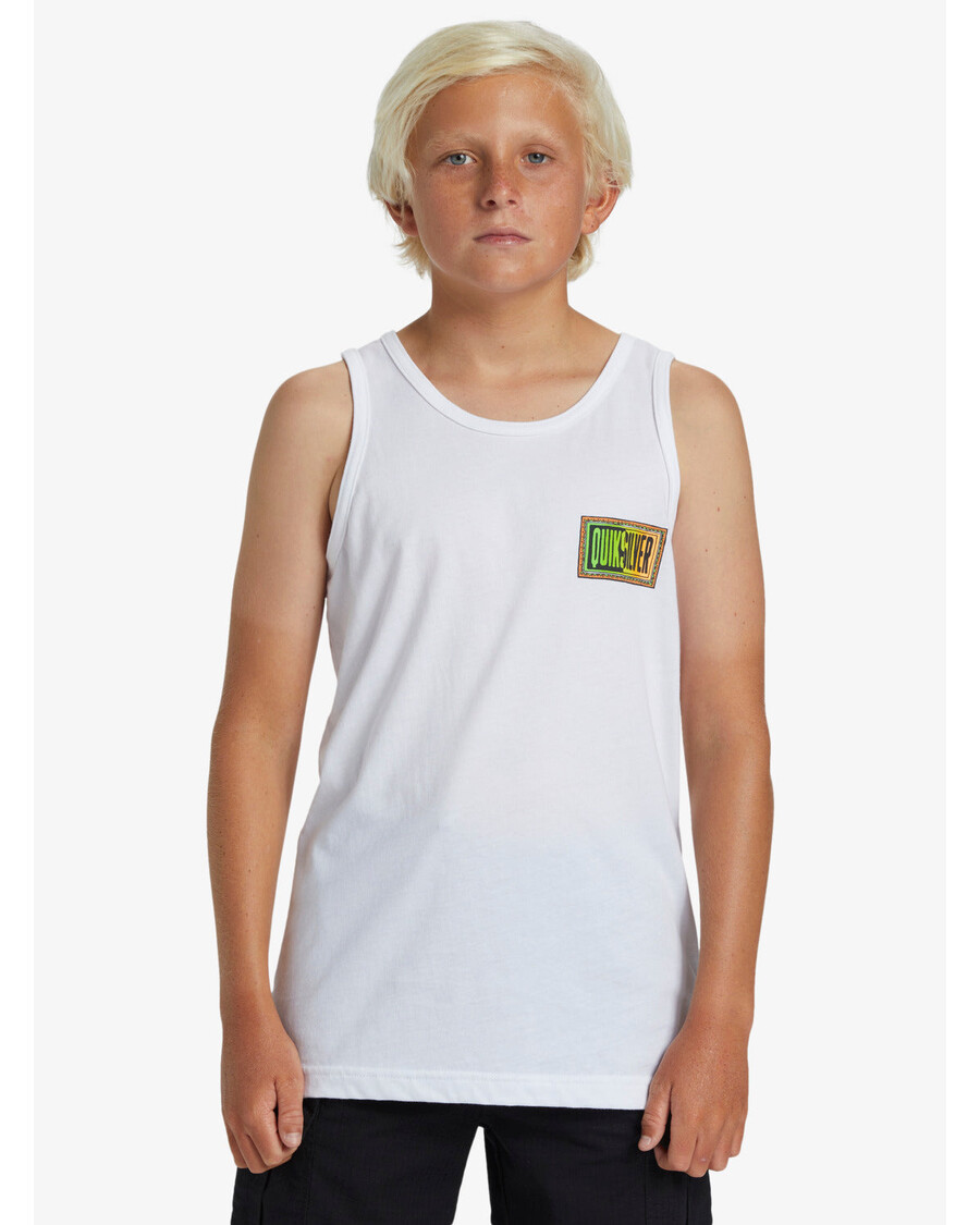 Quiksilver Poikien 8-16 Päivän Tripperi Toppi - Valkoinen