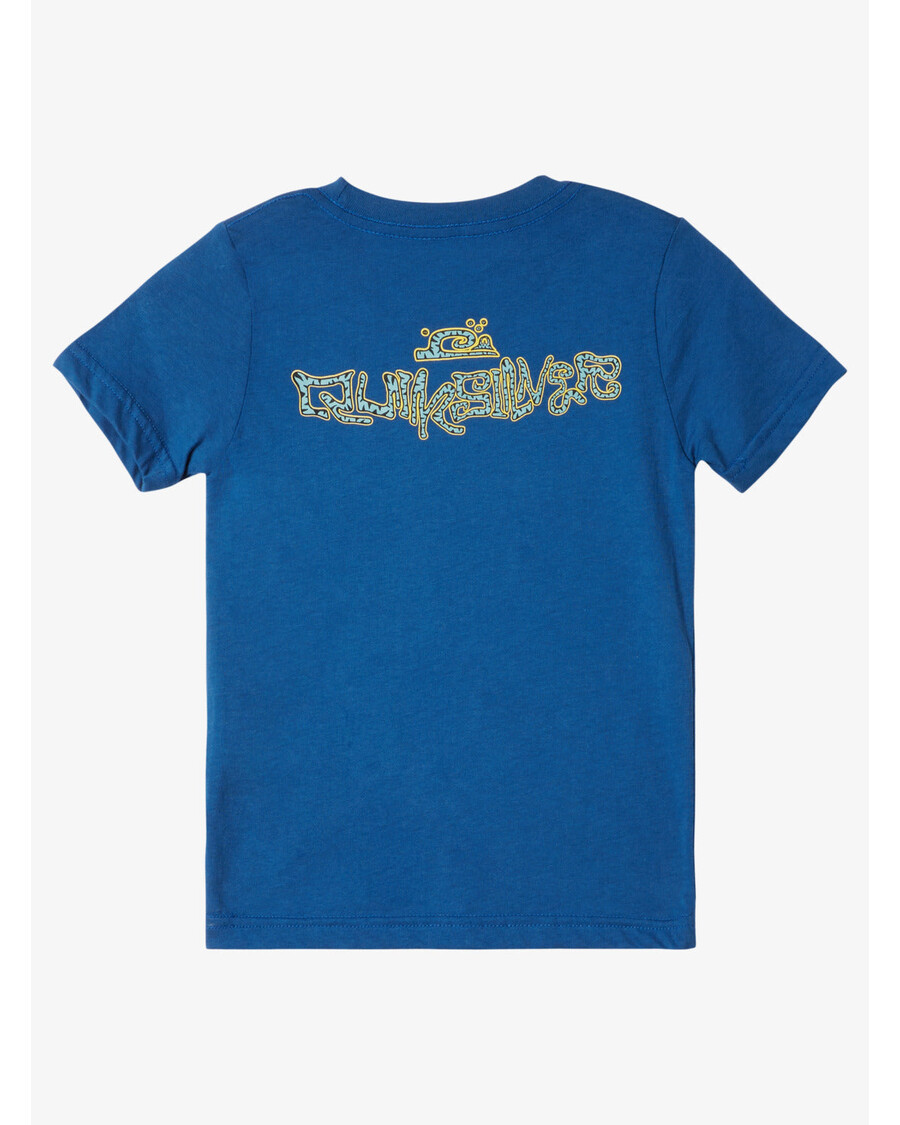 Quiksilver Erkek çocuk 2-7 Kaplan Izi Tişört - Monako Mavisi