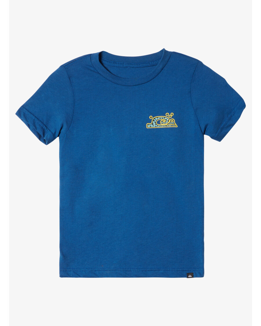 Quiksilver Boys 2-7 Tiger Tracks T-paita - Monacon Sininen