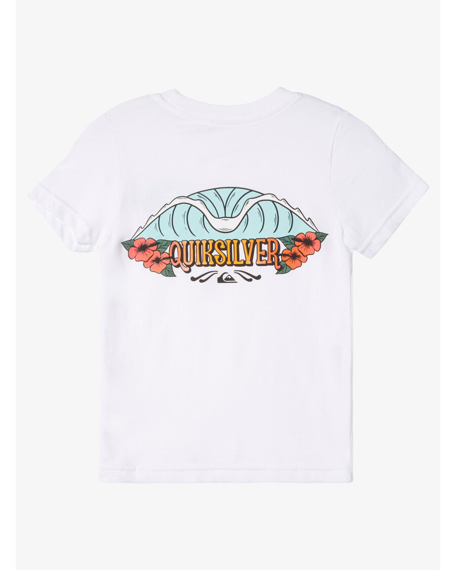 Quik Silver Boys 2-7 Tropical Fade T-Shirt - White