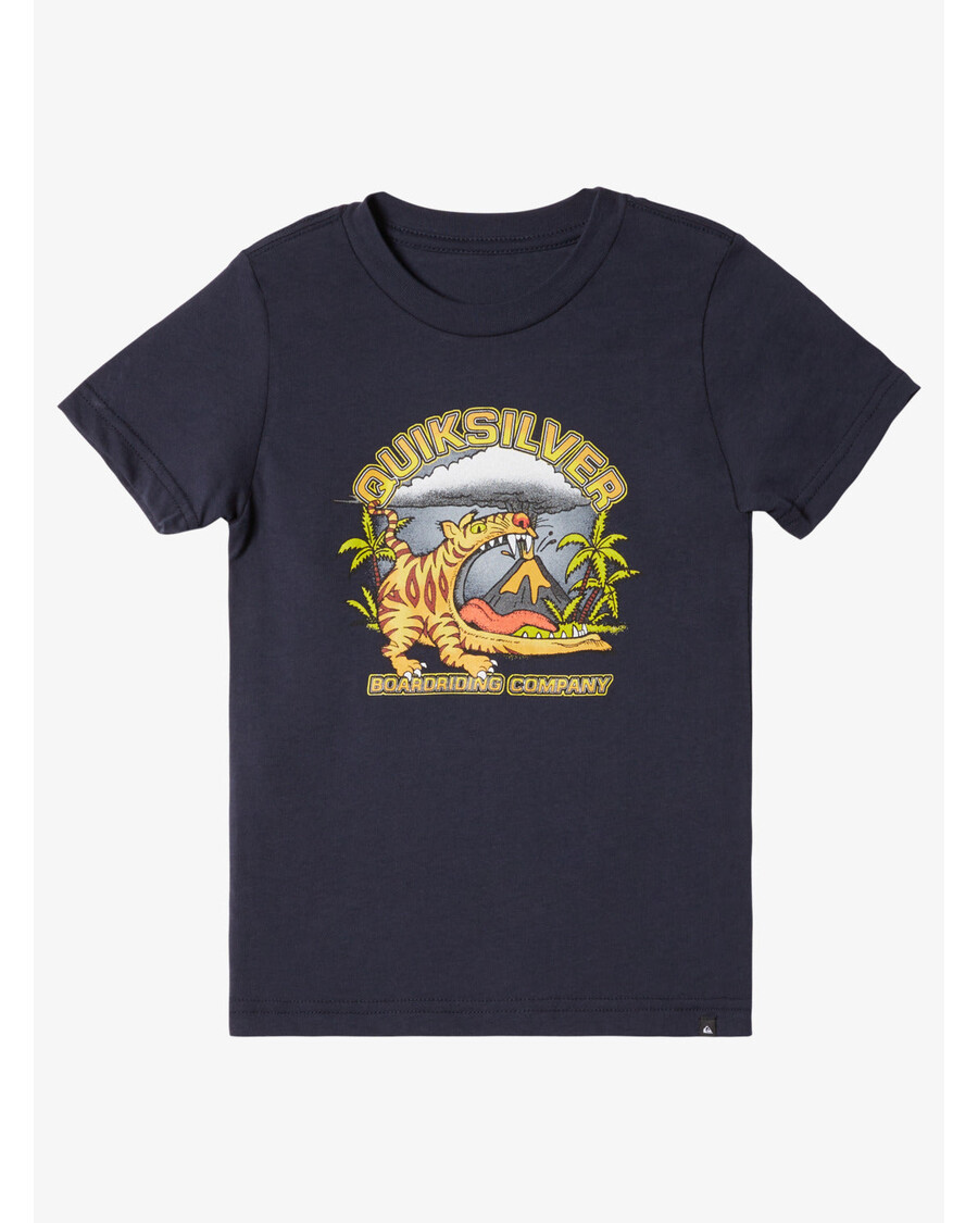 Quiksilver Boys 2-7 Barking Tiger T-paita - Tumma Laivastonsininen