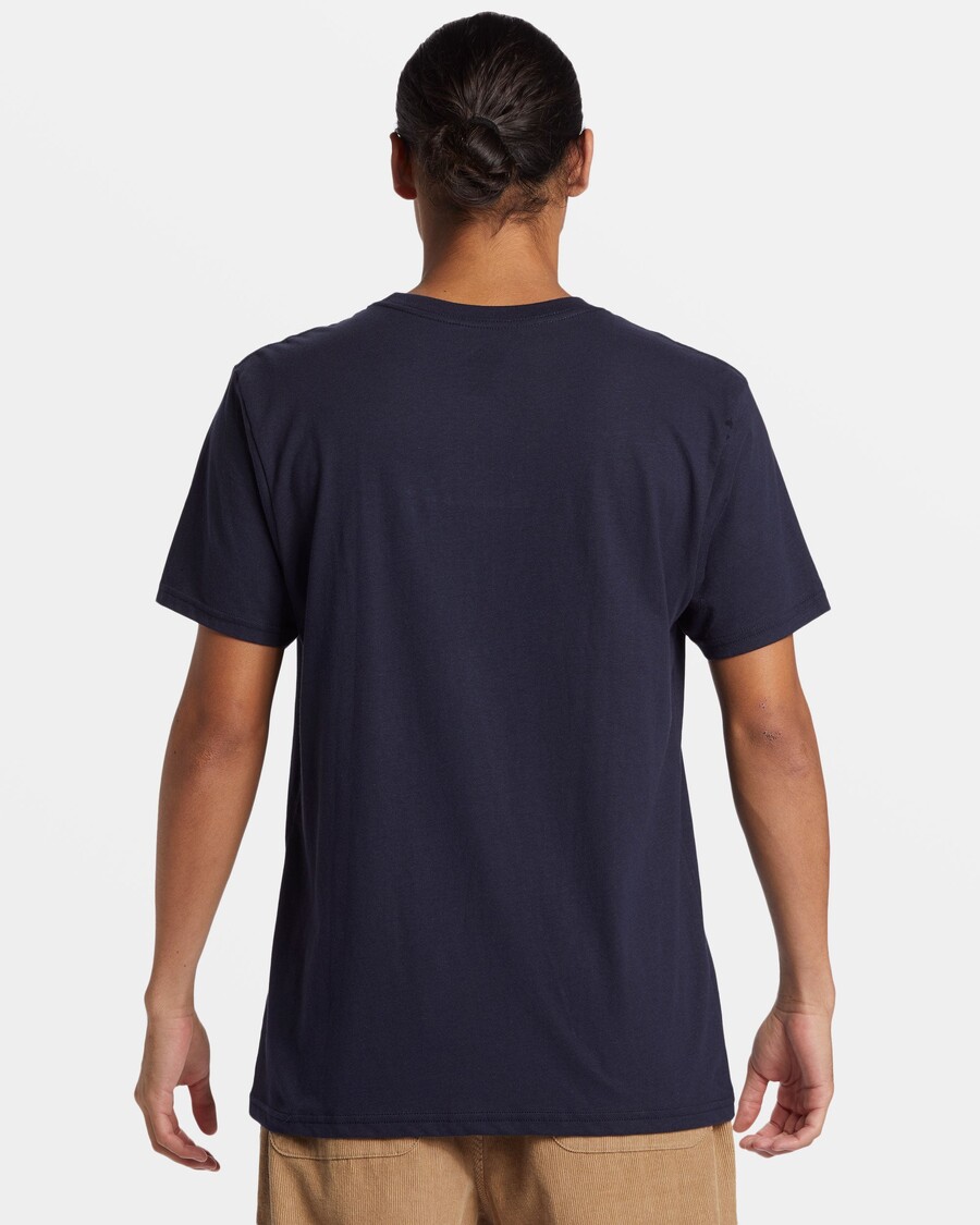 Quiksilver Poikien 8-16 Comp Logollinen T-paita - Laivastonsininen Bleiseri