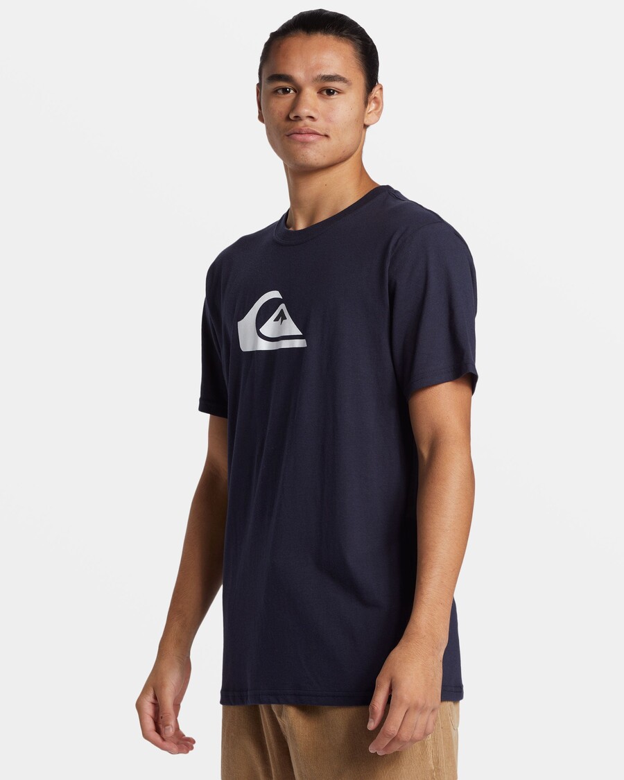 Quiksilver Poikien 8-16 Comp Logollinen T-paita - Laivastonsininen Bleiseri