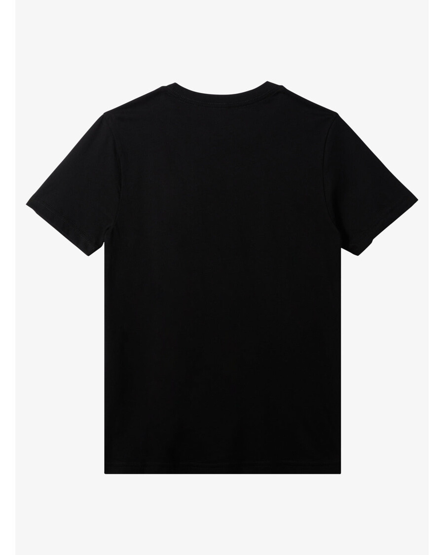 Quik Silver Boys 8-16 Comp Logo T-Shirt - Black