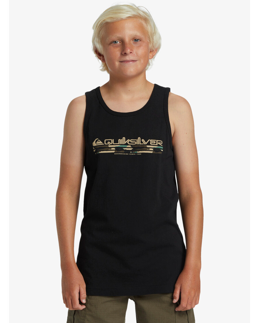 Quiksilver Pojat 8-16 Omni Fill T-paita - Musta