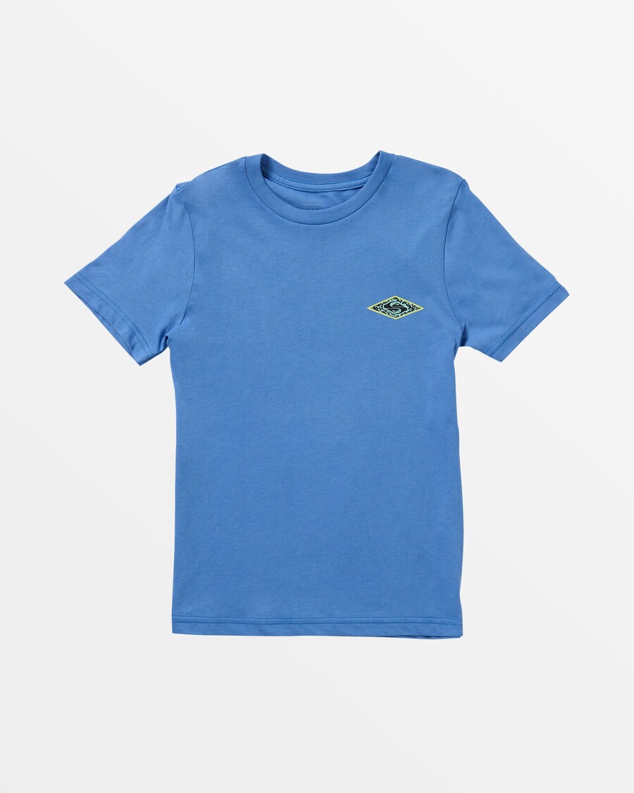 Quiksilver Boys 8-16 Fosilizirana Majica - Star Safir