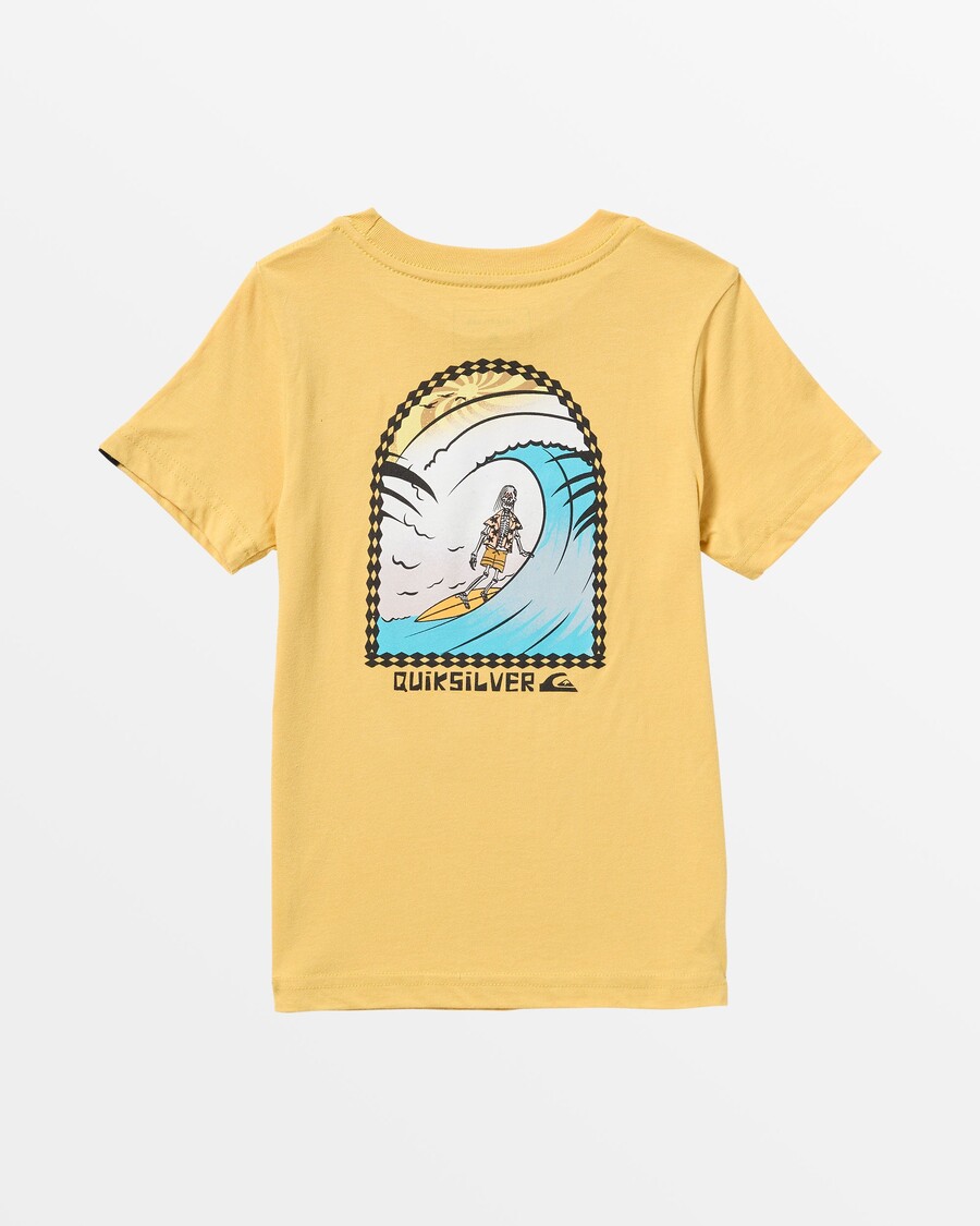 Quiksilver Boys 2-7 Eternal Shred T-shirt - ώχρα