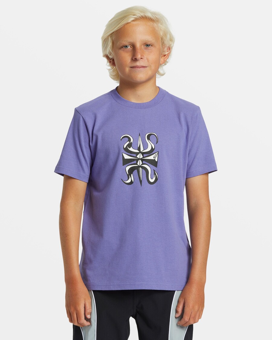 Quiksilver Boys 8-16 Trident T-paita - Korsikansininen
