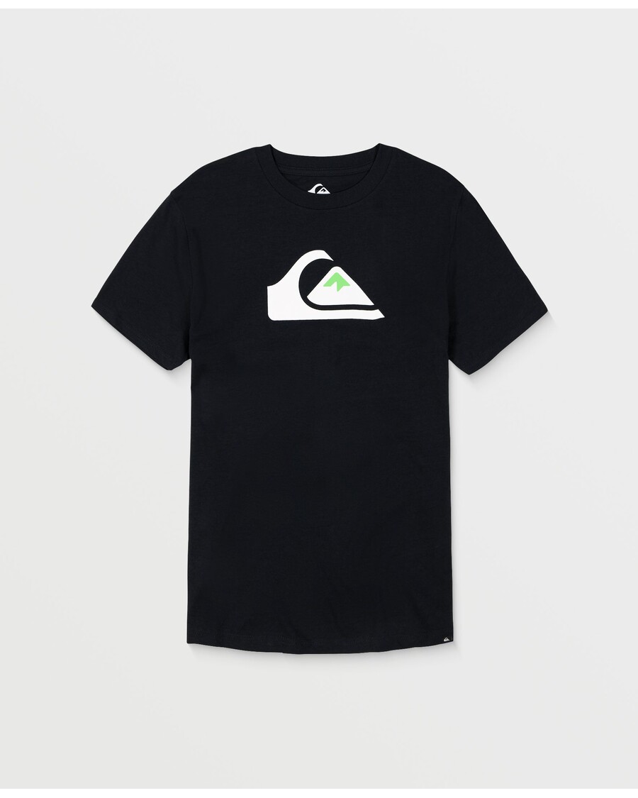 Quiksilver Poikien 8-16 Comp Logollinen T-paita - Musta