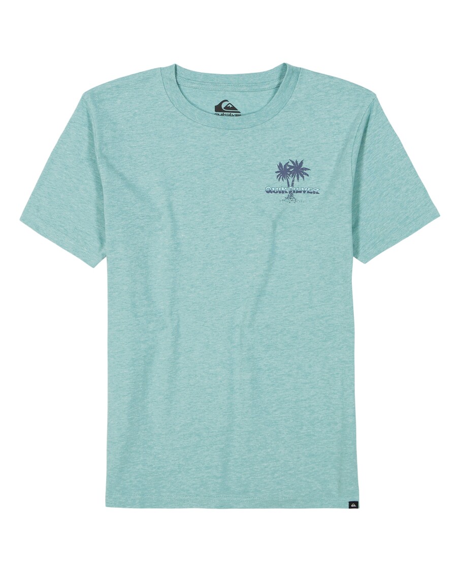 Camiseta De Playa Para Niños Quiksilver 8-16 - Aquifer Heather
