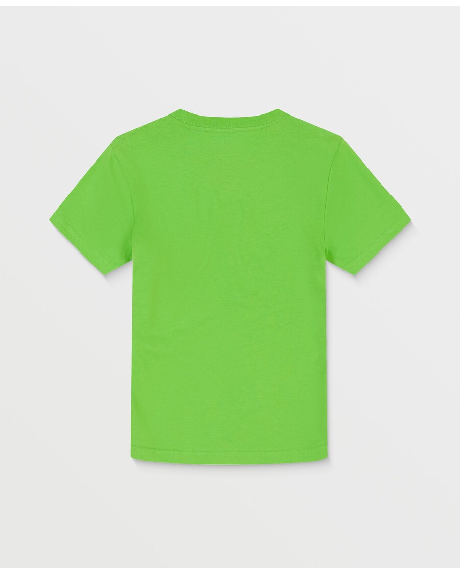 Quiksilver Gutter 2-7 Slim Logo T-skjorte - Grønn Blits