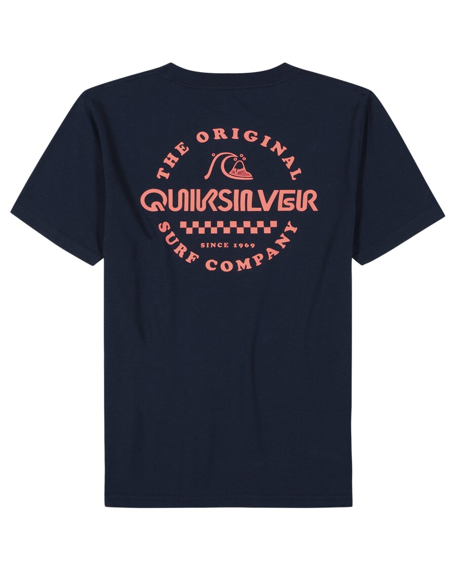 Kaos Quiksilver Boys 8-16 Omni Checked - Dark Navy