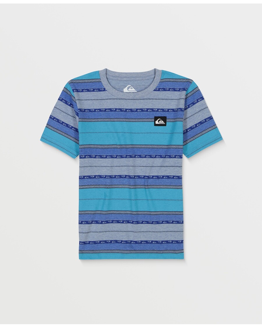 Quiksilver Boys 8-16 Fade Stripe T-shirt - ερείκη από πυριτόλιθο