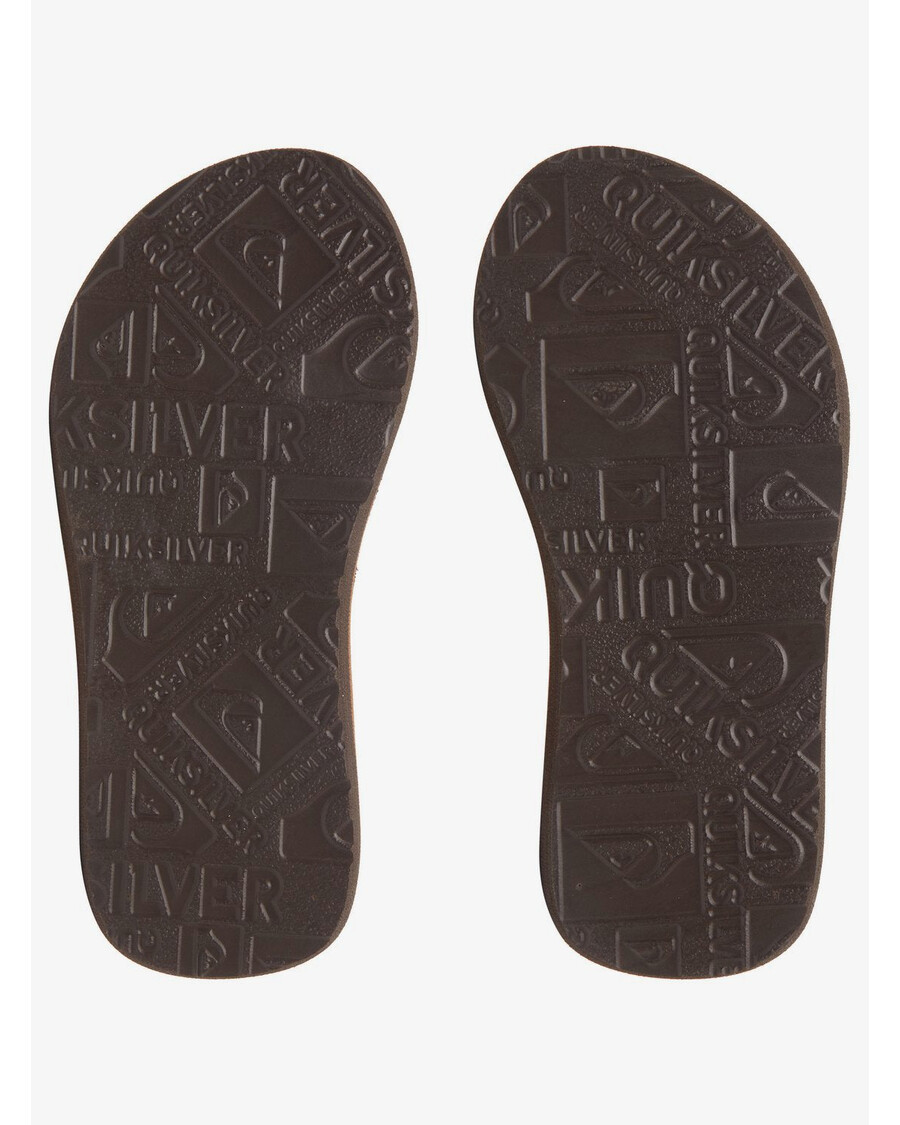 Quik Silver Boys 8-16 Carving Suede Sandals - Demitasse