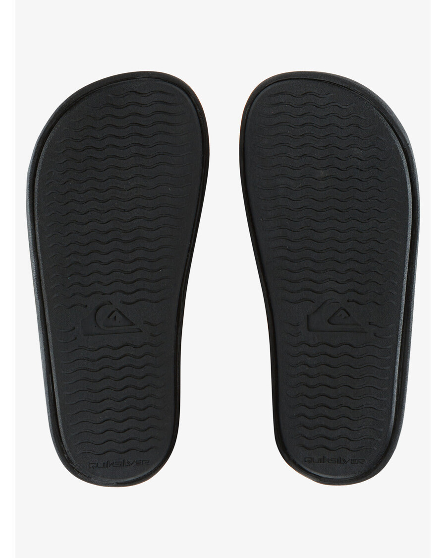 Quik Silver Boys 8-16 Rivi Wordmark Slide Sandals - Black 2