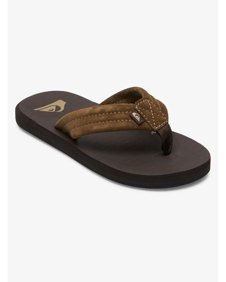 Quiksilver Boys 8-16 Carver Mocka Core Sandaler - Brun 1