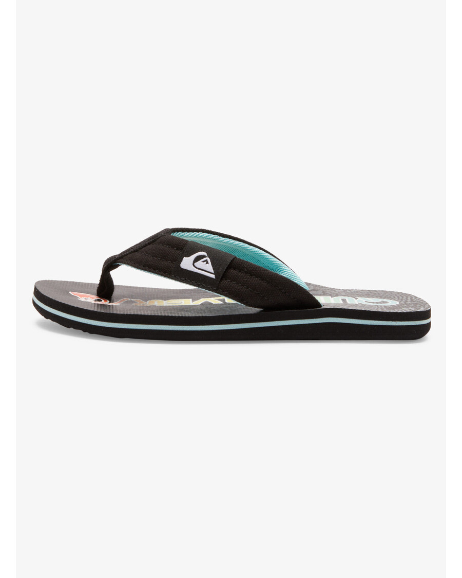 Quiksilver Gutter 8-16 Molokai Layback Sandaler - Svart 1
