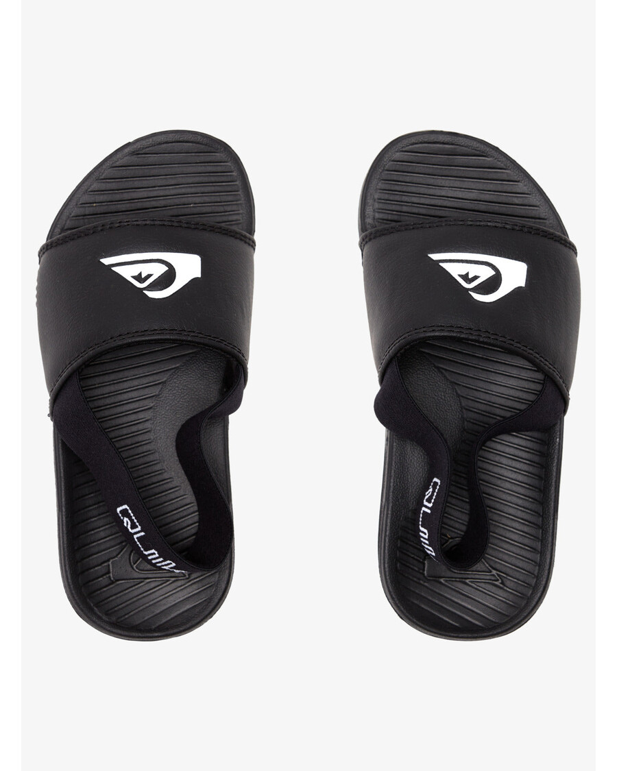 Quik Silver Toddlers Bright Coast Strapped Sandals - Black/White/Black