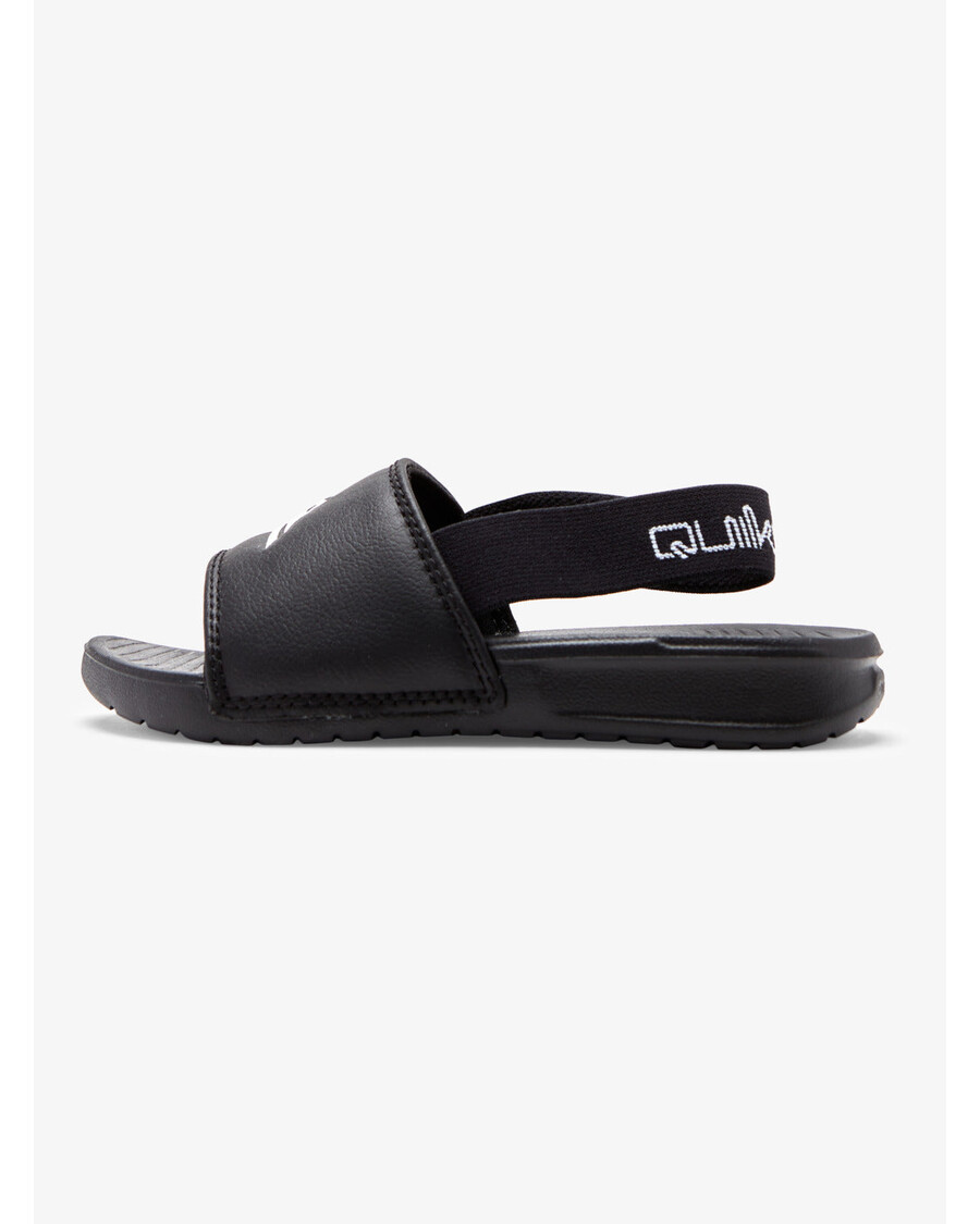 Quik Silver Toddlers Bright Coast Strapped Sandals - Black/White/Black