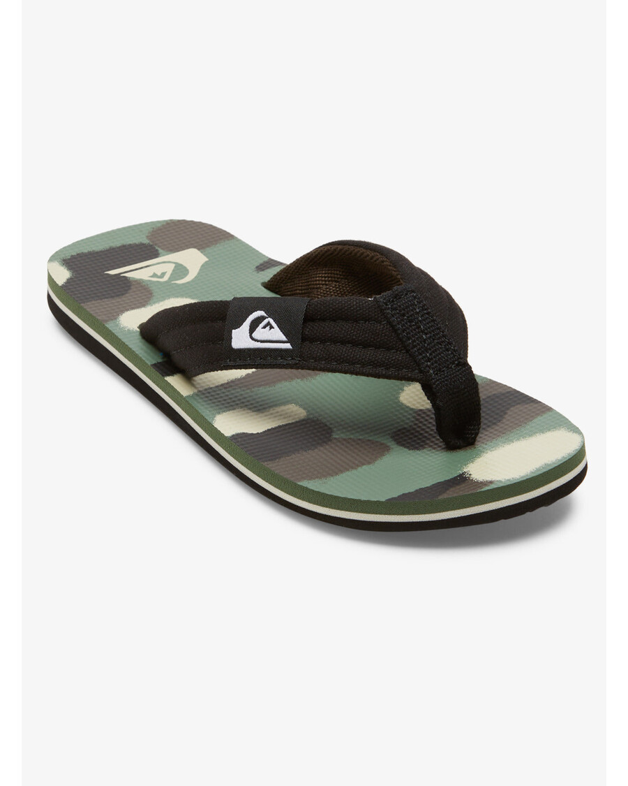 Quik Silver Pojkar 8-16 Molokai Layback Sandaler - Svart/brun/grön