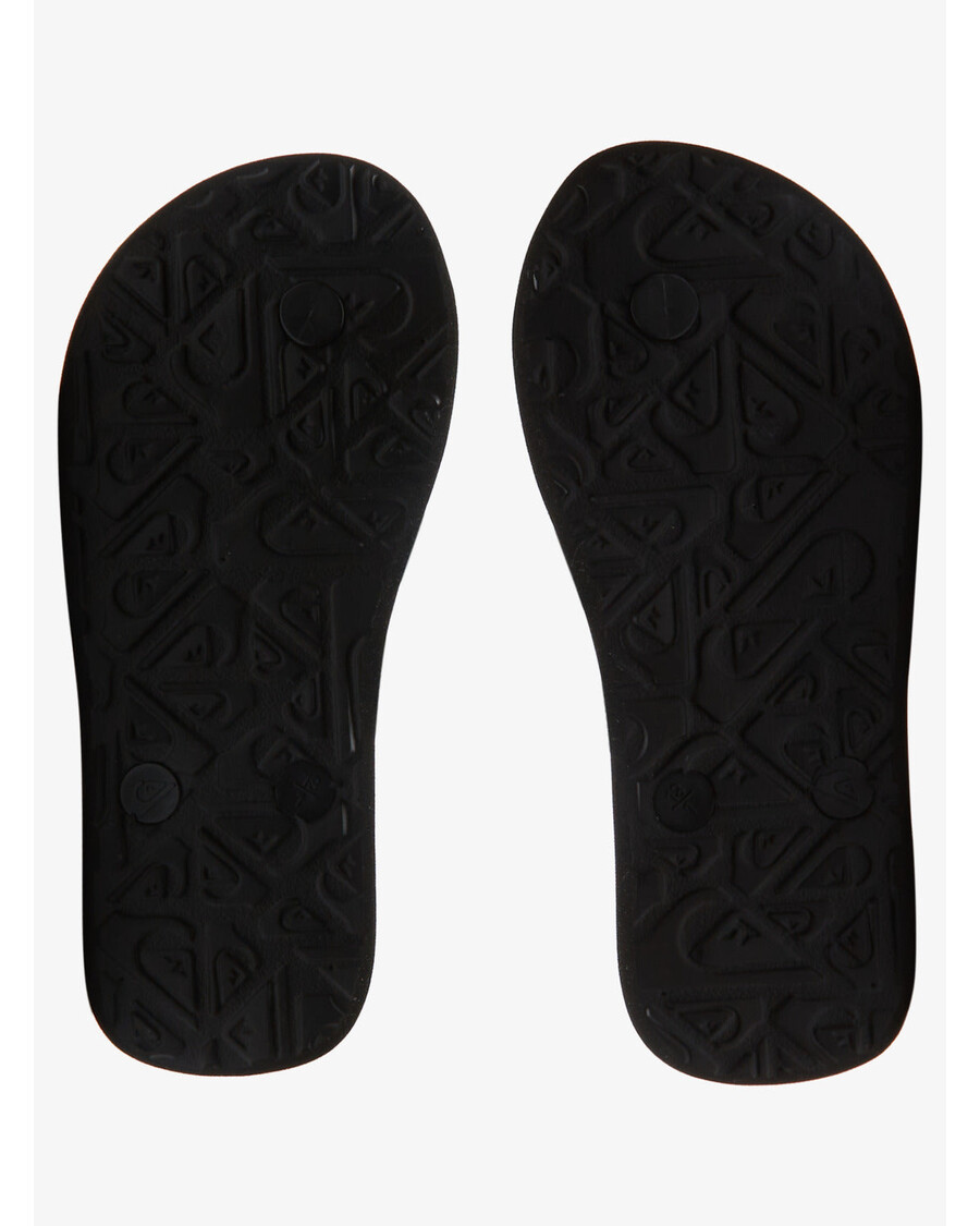 Quiksilver Pojat 8-16 Molokai Art Ii Sandaalit - Musta/oranssi/vihreä