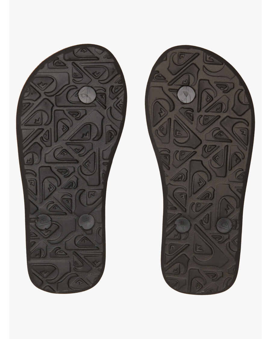 Quiksilver Pojkar 8-16 Molokai Art Ii Sandaler - Svart/vit/svart