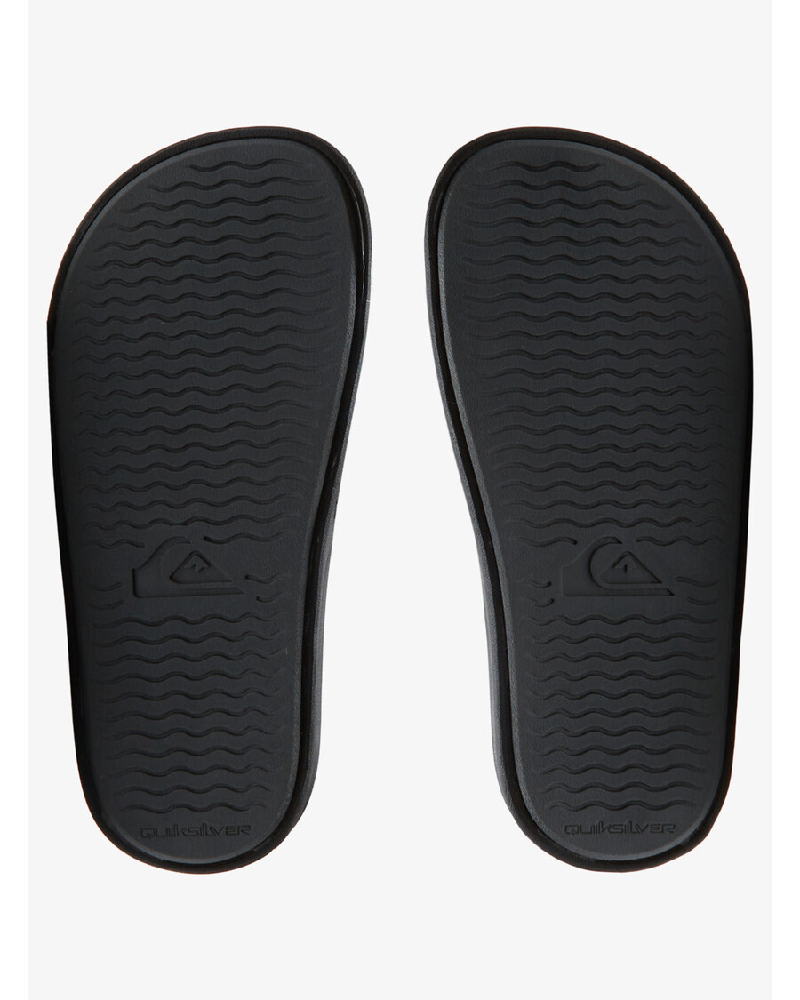 Quik Silver Boys 8-16 Rivi Double Adjust Slide Sandals - Black 1