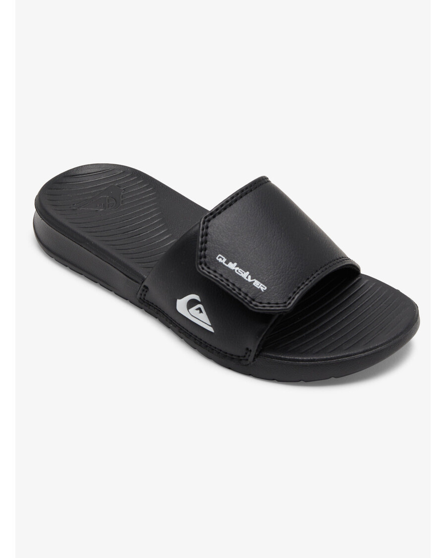 Quiksilver Pojat 8-16 Kirkkaat Rannikolla Säädettävät Liukumäet - Musta/valkoinen/musta