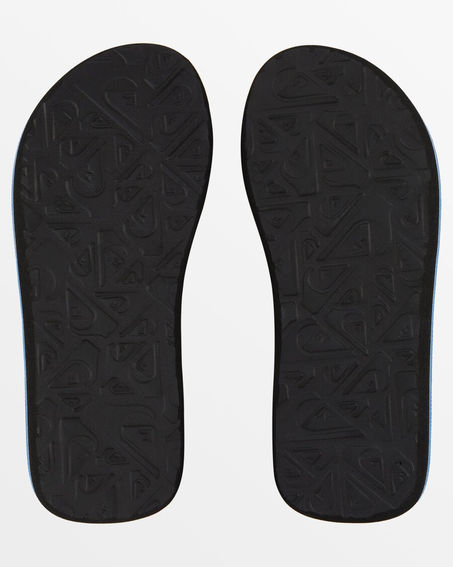 Quik Silver Boys 8-16 Molokai Layback Sandals - Black/Red/Blue