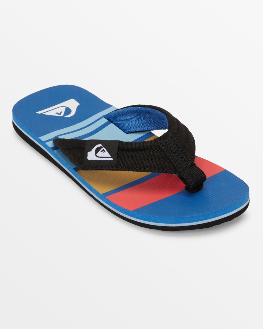 Quik Silver Pojkar 8-16 Molokai Layback Sandaler - Svart/röd/blå