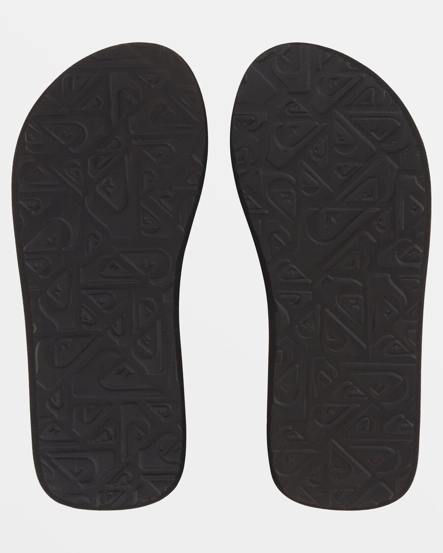 Quik Silver Boys 8-16 Molokai Layback Sandals - μαύρο/πράσινο/μπλε