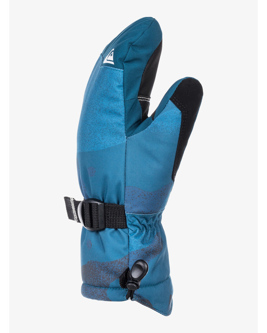 Quiksilver Boys 8-16 Mission Snøhansker - Spray Camo Majolica Blå