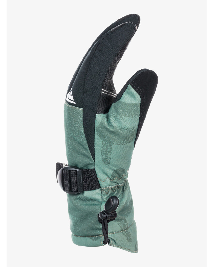 Quiksilver Boys 8-16 Mission Zateplené Snowboardové/lyžařské Rukavice Děti 8-16 - Sprej Camo Vavřínový Věnec