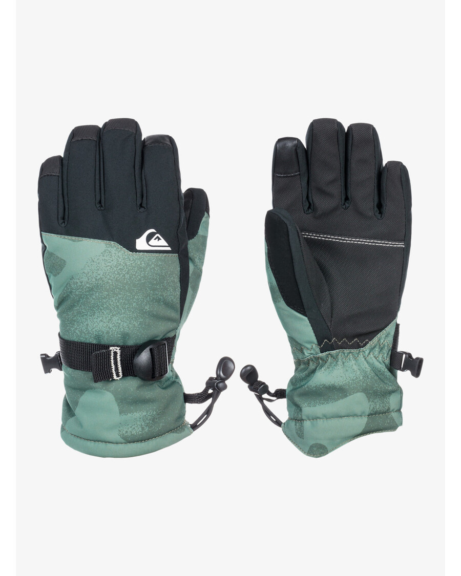 Quiksilver Boys 8-16 Mission Insulated Snowboard/ski Goves Kids 8-16 - Spray Camo Laurel Wreath