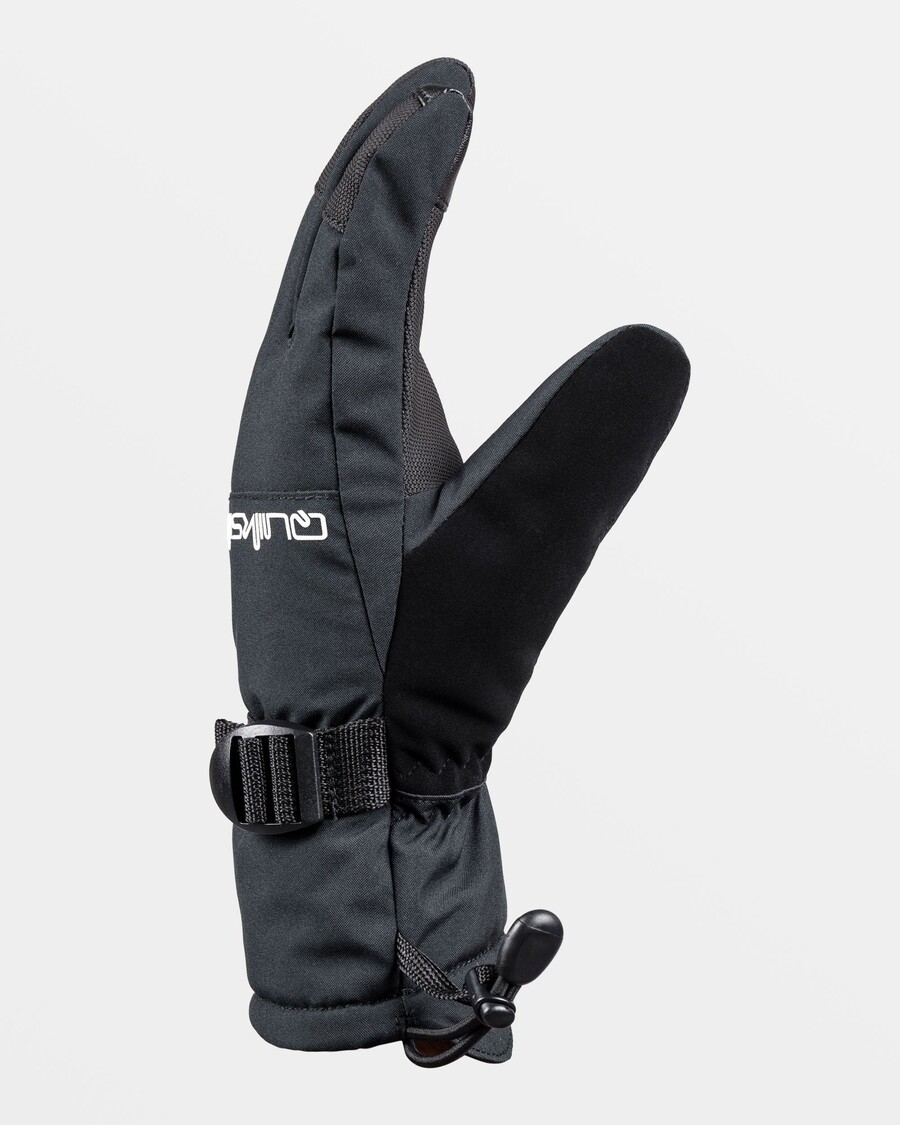 Quiksilver Guantes De Nieve Mission Para Niños De 8 A 16 Años - True Black