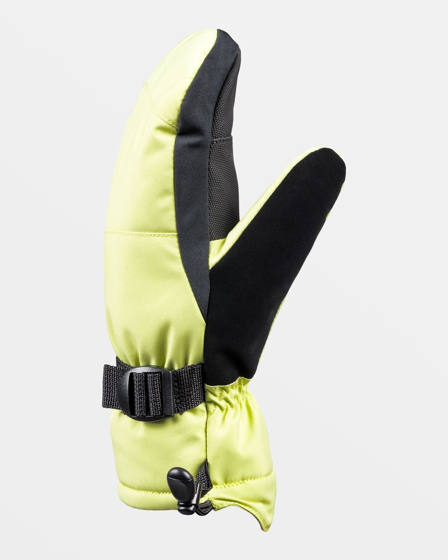 Quik Silver Boys 8-16 Mission Snow Mittens - Celery Green