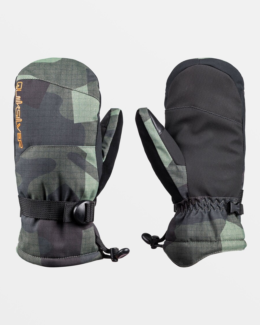 Quiksilver Boys 8-16 Mission Snøvotter - Puslespill Camo Sjøspray