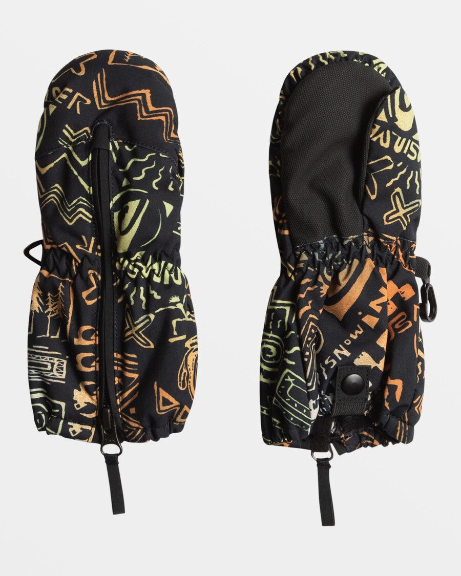 Quiksilver Boys 2-7 Indie Rukavice Za Snijeg - Djeca Brbljaju Celer Zelena