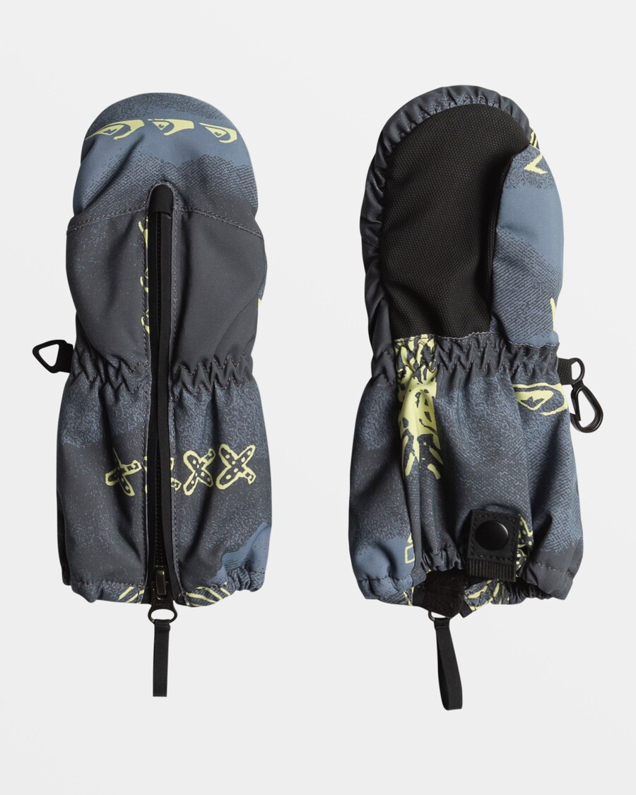 Quiksilver Boys 2-7 Indie Snježne Rukavice - Shadow Checks Kremen Kamen