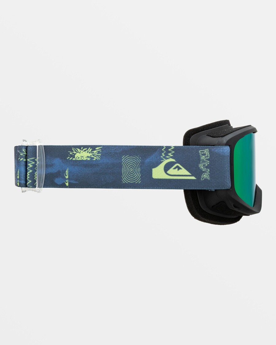 Quiksilver Boys 2-7 Little Grom Lumilautalasit - Shadow Check/green Ml S3