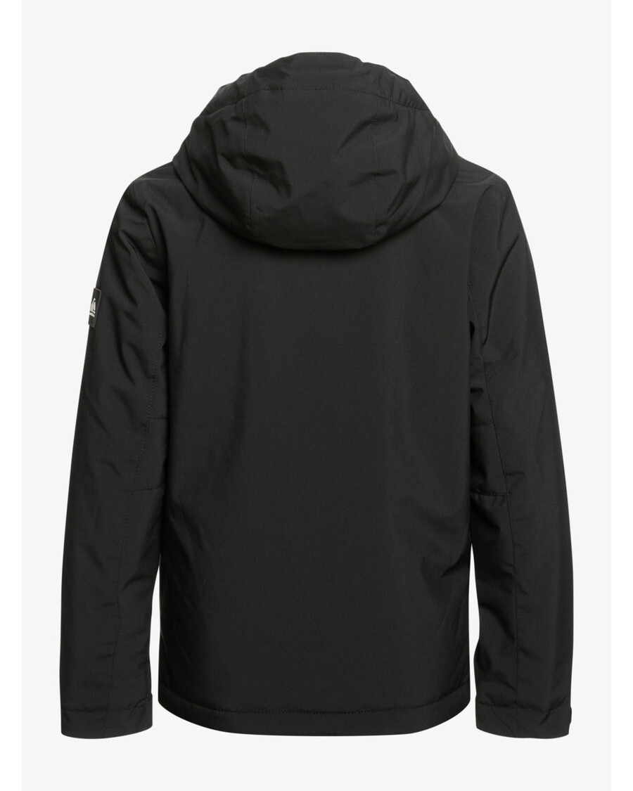 Quik Silver Boys 8-16 Mission Solid Insulated Snow Jacket - True Black